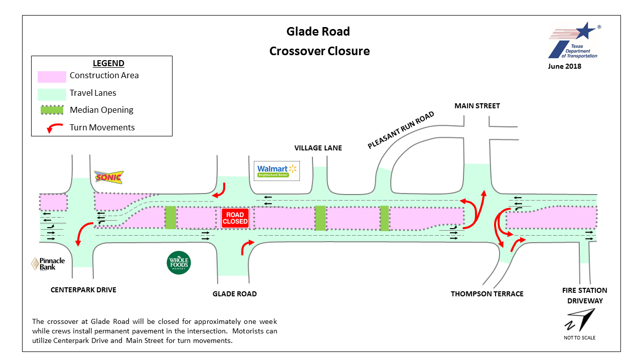 SH26 Glade Road Closure June 2018